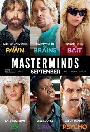 Masterminds Poster