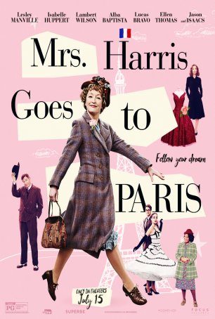 Mrs. Harris Goes to Paris Poster